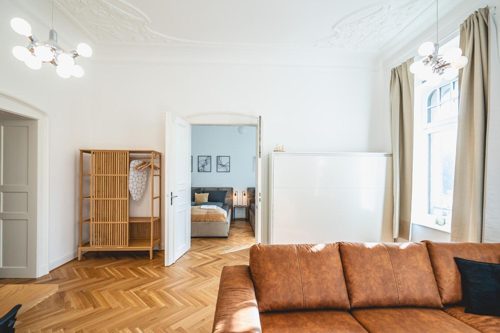 Tip! Design-Apartment In Toplage 75Qm In Szeneviertel Дрезден Экстерьер фото